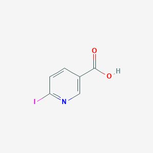 molecular formula C6H4INO2 B176809 6-Iodonicotinic acid CAS No. 13054-02-9