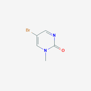 molecular formula C5H5BrN2O B176818 5-bromo-1-methylpyrimidin-2(1H)-one CAS No. 14248-01-2