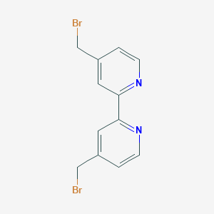 molecular formula C12H10Br2N2 B176824 4,4'-双(溴甲基)-2,2'-联吡啶 CAS No. 134457-15-1