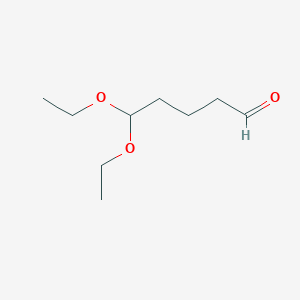 molecular formula C9H18O3 B017684 5,5-Diethoxypentanal CAS No. 79893-96-2