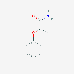 molecular formula C9H11NO2 B176874 2-苯氧基丙酰胺 CAS No. 13532-52-0