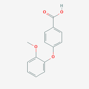 B176911 4-(2-Methoxyphenoxy)benzoic acid CAS No. 103203-54-9