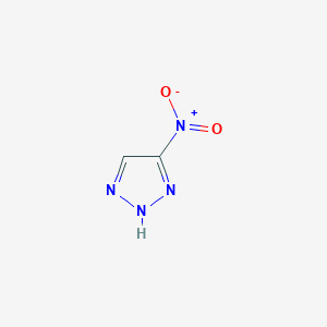 molecular formula C2H2N4O2 B176919 4-硝基-2H-1,2,3-三唑 CAS No. 14544-45-7