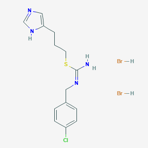 molecular formula C14H19Br2ClN4S B176934 双氢溴酸氯苯普罗匹特 CAS No. 145231-35-2