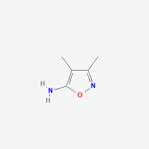 molecular formula C5H8N2O B017700 5-氨基-3,4-二甲基异恶唑 CAS No. 19947-75-2