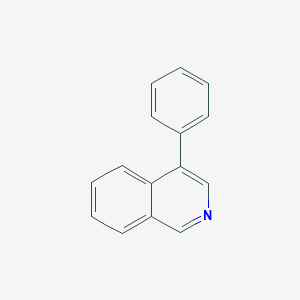 molecular formula C15H11N B177005 4-Phenylisoquinoline CAS No. 19571-30-3