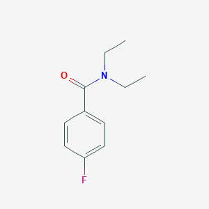 molecular formula C11H14FNO B177006 N,N-二乙基-4-氟苯甲酰胺 CAS No. 10366-88-8