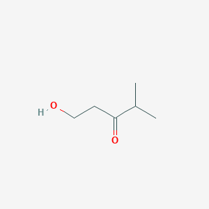 B177011 1-Hydroxy-4-methylpentan-3-one CAS No. 132350-33-5