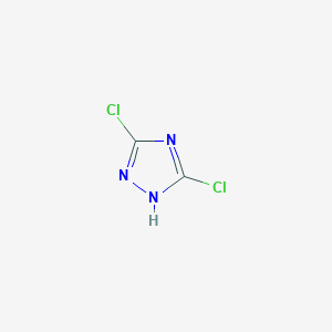 molecular formula C2HCl2N3 B177017 3,5-Dichloro-1H-1,2,4-triazole CAS No. 10327-87-4