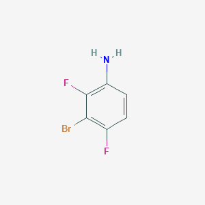 molecular formula C6H4BrF2N B177035 3-溴-2,4-二氟苯胺 CAS No. 103977-79-3