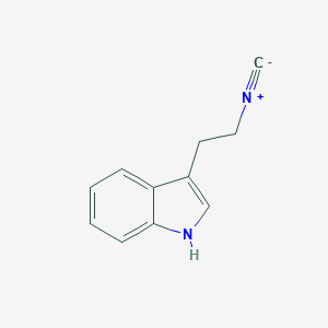 molecular formula C11H10N2 B177051 3-(2-异氰基乙基)-1H-吲哚 CAS No. 100571-64-0