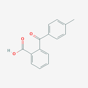molecular formula C15H12O3 B177074 2-(4-甲基苯甲酰)苯甲酸 CAS No. 85-55-2