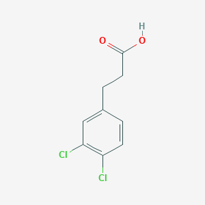 molecular formula C9H8Cl2O2 B177109 3-(3,4-Dichlorophenyl)propanoic acid CAS No. 25173-68-6