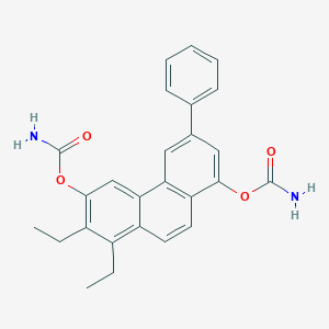 Diethyl (6-phenylphenanthridine-3,8-diyl)dicarbamate