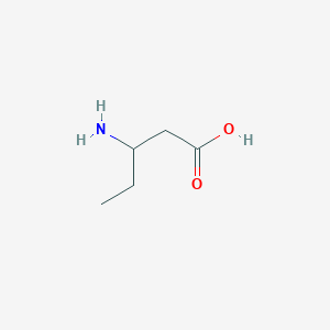molecular formula C5H11NO2 B177132 3-Aminopentanoic acid CAS No. 186364-78-3