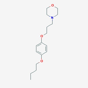 molecular formula C17H27NO3 B177174 Pramoxine CAS No. 140-65-8