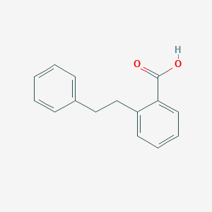 molecular formula C15H14O2 B177181 2-(2-Phenylethyl)benzoic acid CAS No. 4890-85-1