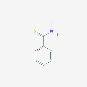 molecular formula C8H9NS B177185 N-甲硫代苯甲酰胺 CAS No. 5310-14-5