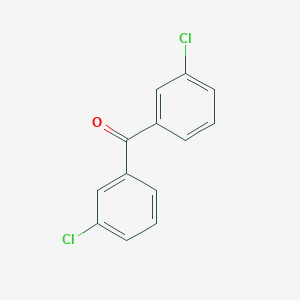 molecular formula C13H8Cl2O B177189 3,3'-二氯苯甲酮 CAS No. 7094-34-0