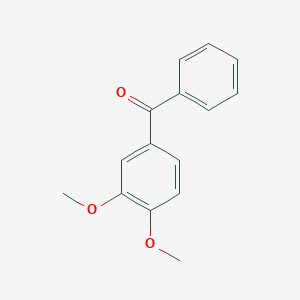 molecular formula C15H14O3 B177204 3,4-Dimethoxybenzophenone CAS No. 4038-14-6