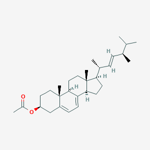 molecular formula C₃₀H₄₆O₂ B017722 醋酸麦角固醇 CAS No. 2418-45-3