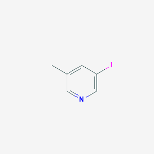 molecular formula C6H6IN B177236 3-碘-5-甲基吡啶 CAS No. 15366-64-0