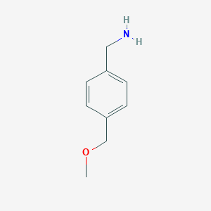 molecular formula C9H13NO B177247 (4-(Methoxymethyl)phenyl)methanamine CAS No. 132719-05-2
