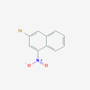 molecular formula C10H6BrNO2 B177257 3-溴-1-硝基萘 CAS No. 102153-47-9