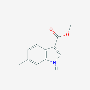 molecular formula C11H11NO2 B177279 Methyl 6-methyl-1h-indole-3-carboxylate CAS No. 163083-65-6
