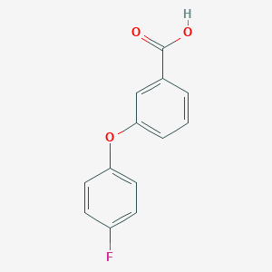 molecular formula C13H9FO3 B177291 3-(4-fluorophenoxy)benzoic Acid CAS No. 149634-49-1
