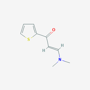 molecular formula C9H11NOS B177297 3-(Dimethylamino)-1-(thiophen-2-yl)prop-2-en-1-one CAS No. 154321-55-8