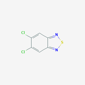 molecular formula C6H2Cl2N2S B177315 5,6-二氯苯并[c][1,2,5]噻二唑 CAS No. 17821-93-1