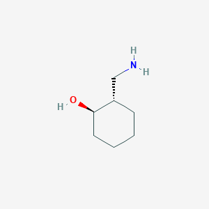 molecular formula C7H15NO B177316 反式-2-氨甲基-1-环己醇 CAS No. 133269-86-0