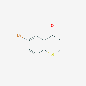 molecular formula C9H7BrOS B177317 6-溴代硫代色满-4-酮 CAS No. 13735-13-2