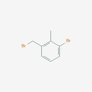 molecular formula C8H8Br2 B177323 1-Bromo-3-(bromomethyl)-2-methylbenzene CAS No. 112299-62-4