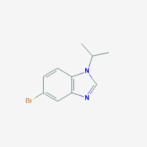 molecular formula C10H11BrN2 B177330 5-Bromo-1-isopropylbenzoimidazole CAS No. 1200114-01-7