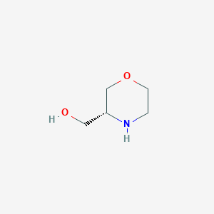 molecular formula C5H11NO2 B017738 (R)-3-Hydroxymethylmorpholine CAS No. 211053-49-5