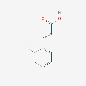 molecular formula C9H7FO2 B177403 2-氟肉桂酸 CAS No. 18944-77-9