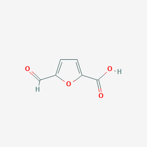 molecular formula C6H4O4 B017741 5-甲酰基-2-呋喃甲酸 CAS No. 13529-17-4