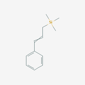 molecular formula C12H18Si B177456 肉桂基三甲基硅烷 CAS No. 19752-23-9