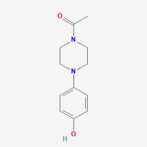 molecular formula C12H16N2O2 B017747 1-Acetyl-4-(4-hydroxyphenyl)piperazine CAS No. 67914-60-7
