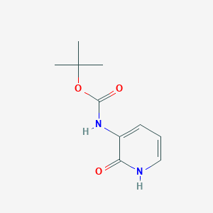 molecular formula C10H14N2O3 B177501 叔丁基（2-氧代-1,2-二氢吡啶-3-基）氨基甲酸酯 CAS No. 197229-63-3