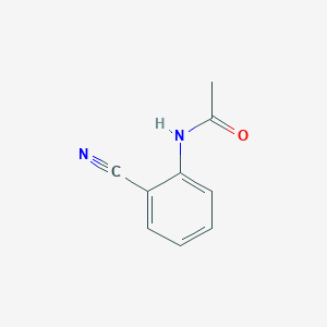 molecular formula C9H8N2O B177513 N-(2-氰基苯基)乙酰胺 CAS No. 25116-00-1