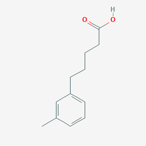 molecular formula C12H16O2 B177515 5-(3-methylphenyl)pentanoic Acid CAS No. 105401-68-1