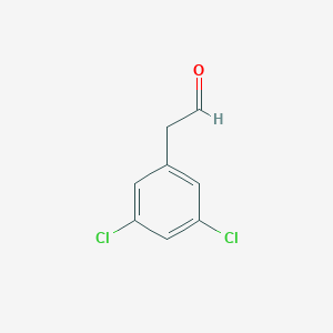 molecular formula C8H6Cl2O B017752 2-(3,5-Dichlorophenyl)acetaldehyde CAS No. 109346-95-4