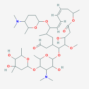 molecular formula C43H74N2O14 (Spiramycin I, R = H) B017757 螺旋霉素 CAS No. 8025-81-8