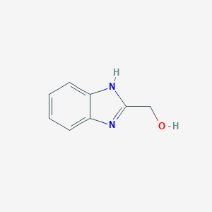 molecular formula C8H8N2O B177598 1H-苯并咪唑-2-甲醇 CAS No. 4856-97-7