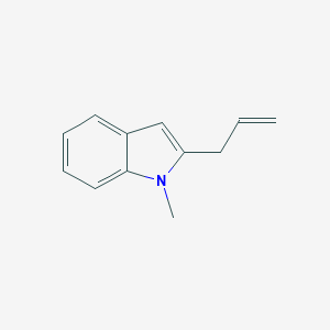 B177604 1H-Indole, 1-methyl-2-(2-propenyl)- CAS No. 111678-54-7