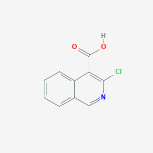 molecular formula C10H6ClNO2 B177627 3-Chloroisoquinoline-4-carboxylic acid CAS No. 123695-38-5