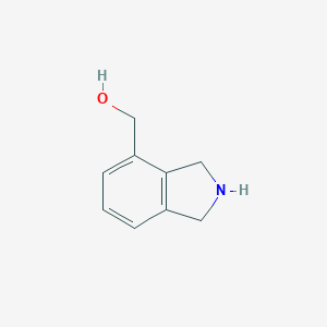 molecular formula C9H11NO B177652 Isoindolin-4-ylmethanol CAS No. 127168-95-0